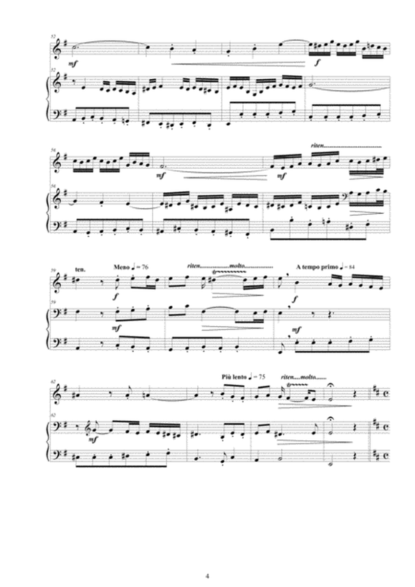 Bach - Violin Sonata No.4 in E minor BWV 528 for Violin and Harpsichord (or Piano) image number null