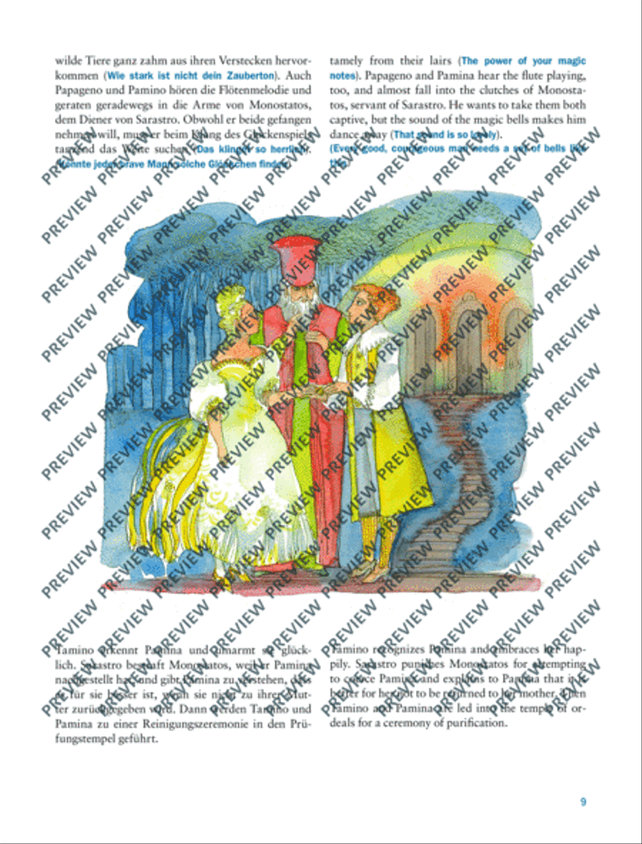 The Magic Flute Piano Solo scores gallery preview page 10