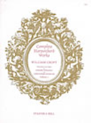 Book cover for Croft, William Complete Harpsichord Music. Book 1