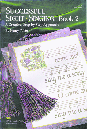 Book cover for Successful Sight Singing - Book 2