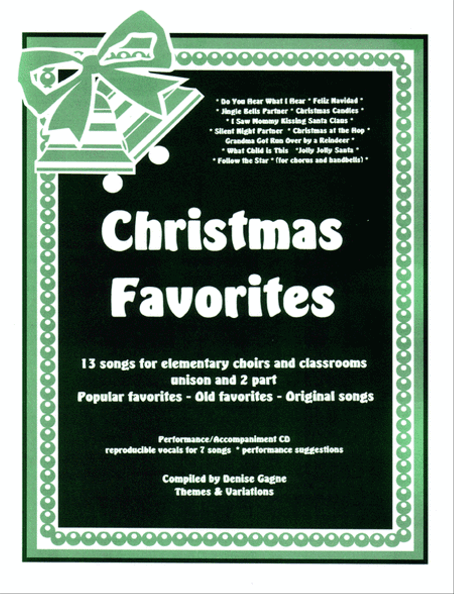 Christmas Favorites Christmas Favorites CD scores gallery preview page 1