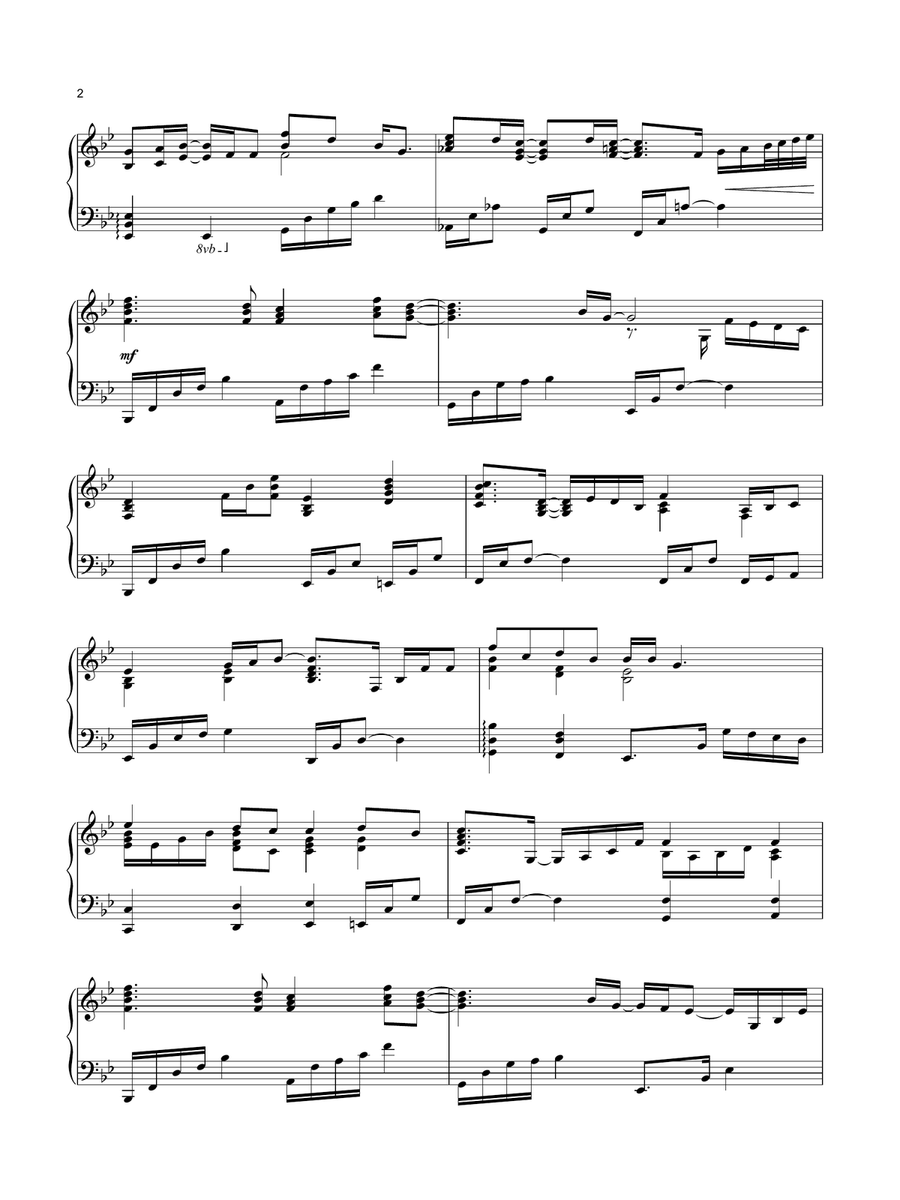 Can You Feel The Love Tonight (from The Lion King) (arr. Mark Hayes) Piano Solo scores gallery preview page 2