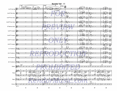Rooster Tail (Full Score)