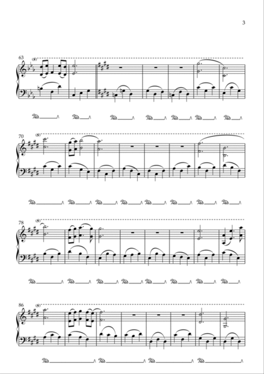 Le Vent, Le Cri Easy Piano scores gallery preview page 3