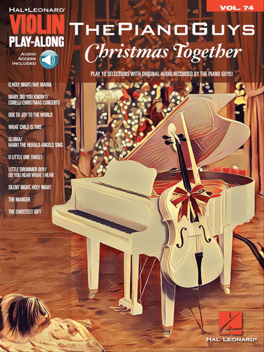 The Piano Guys - Christmas Together Violin Solo scores gallery preview page 1