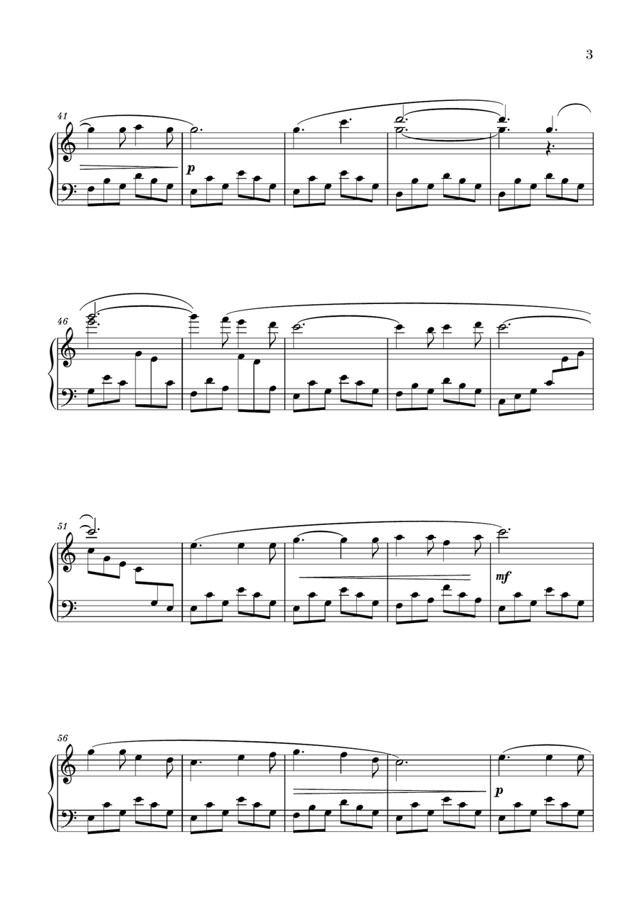 O Holy Night - Intermediate-Advanced Piano Piano Solo scores gallery preview page 3