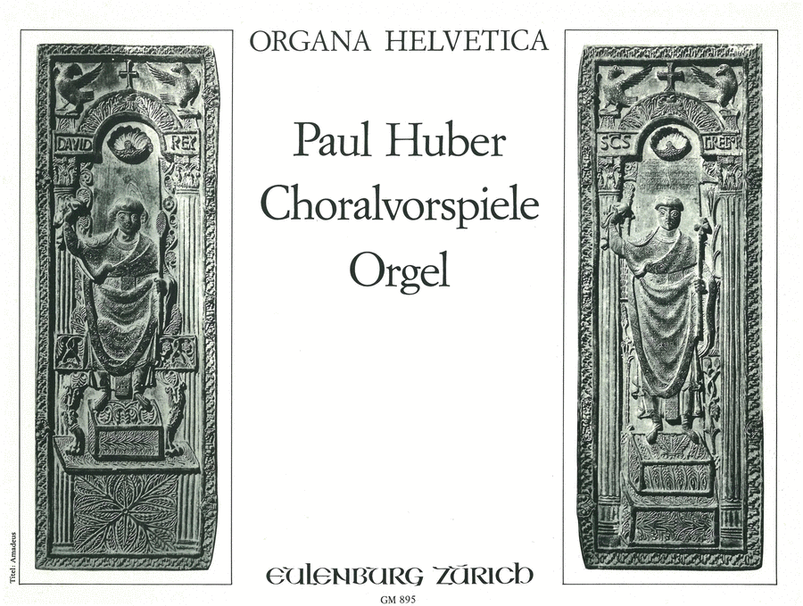 Choral preludes Choral preludes Organ scores gallery preview page 1