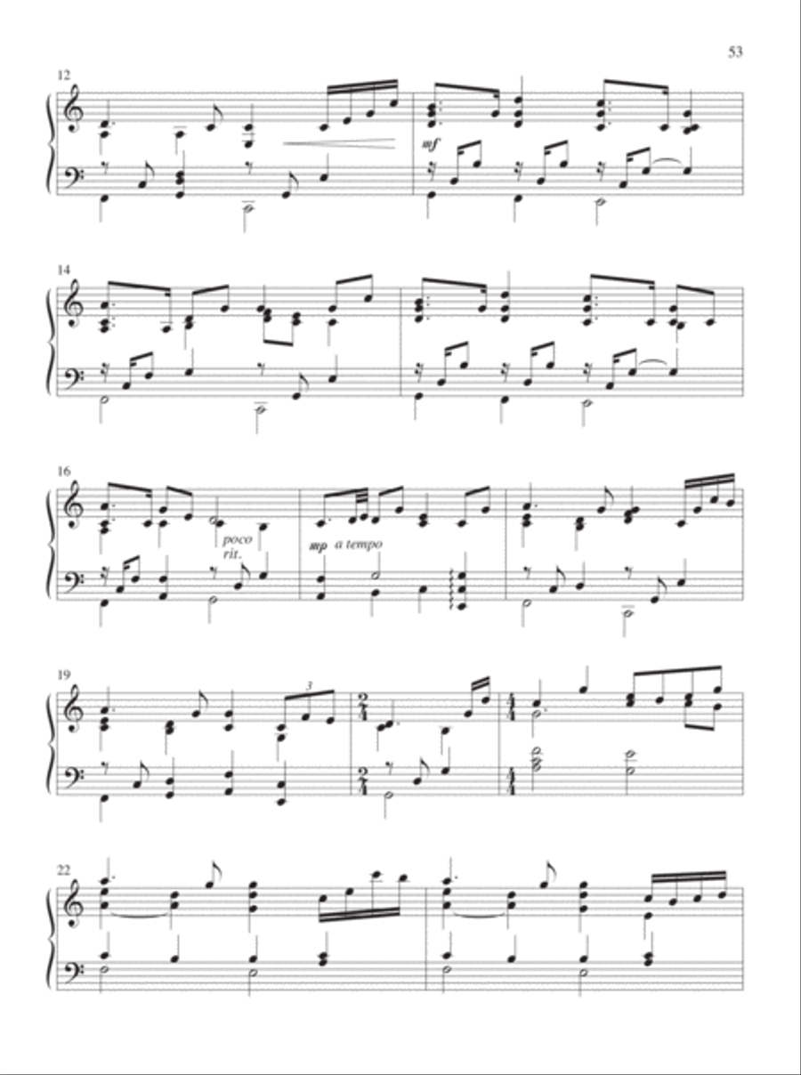 Fill the Earth with Songs Piano Solo scores gallery preview page 35