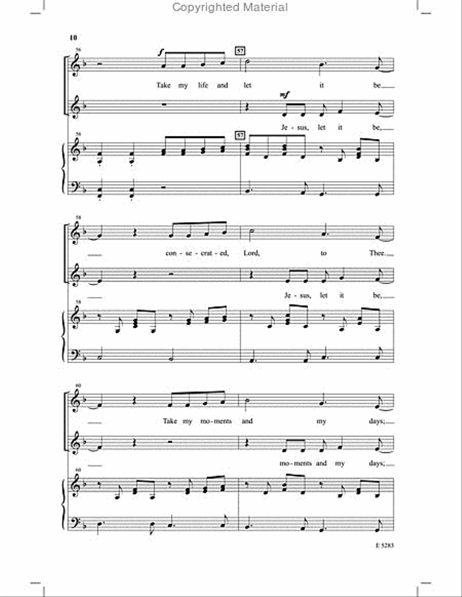 I Will Do My Best for Jesus Unison Choir scores gallery preview page 9