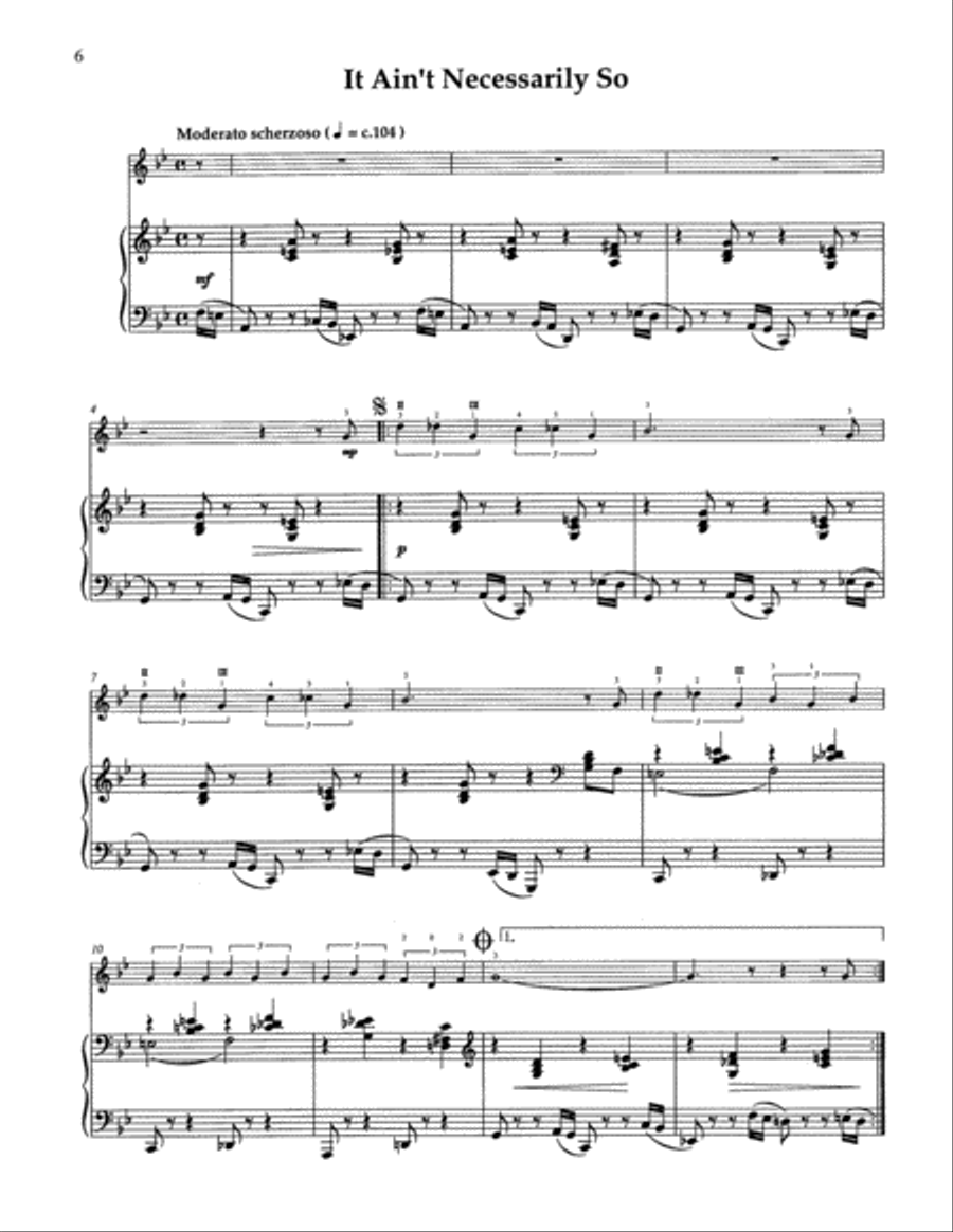 Play Gershwin for Violin Violin Solo scores gallery preview page 3