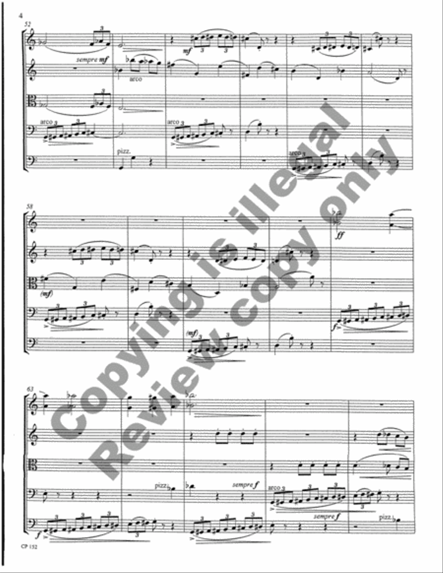 Black Waltz of a Gossiping Diva Cello scores gallery preview page 7