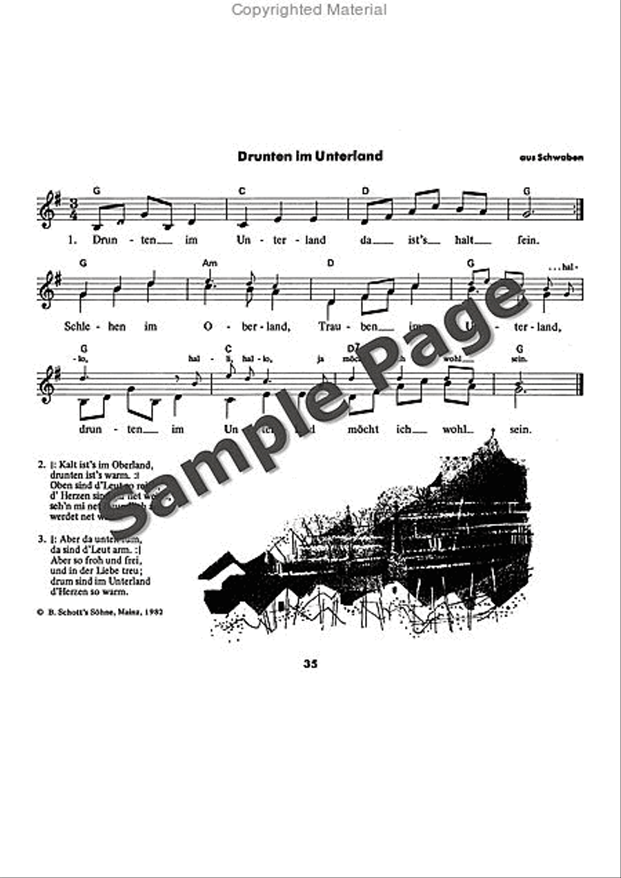 Es tonen die Lieder Recorder scores gallery preview page 36