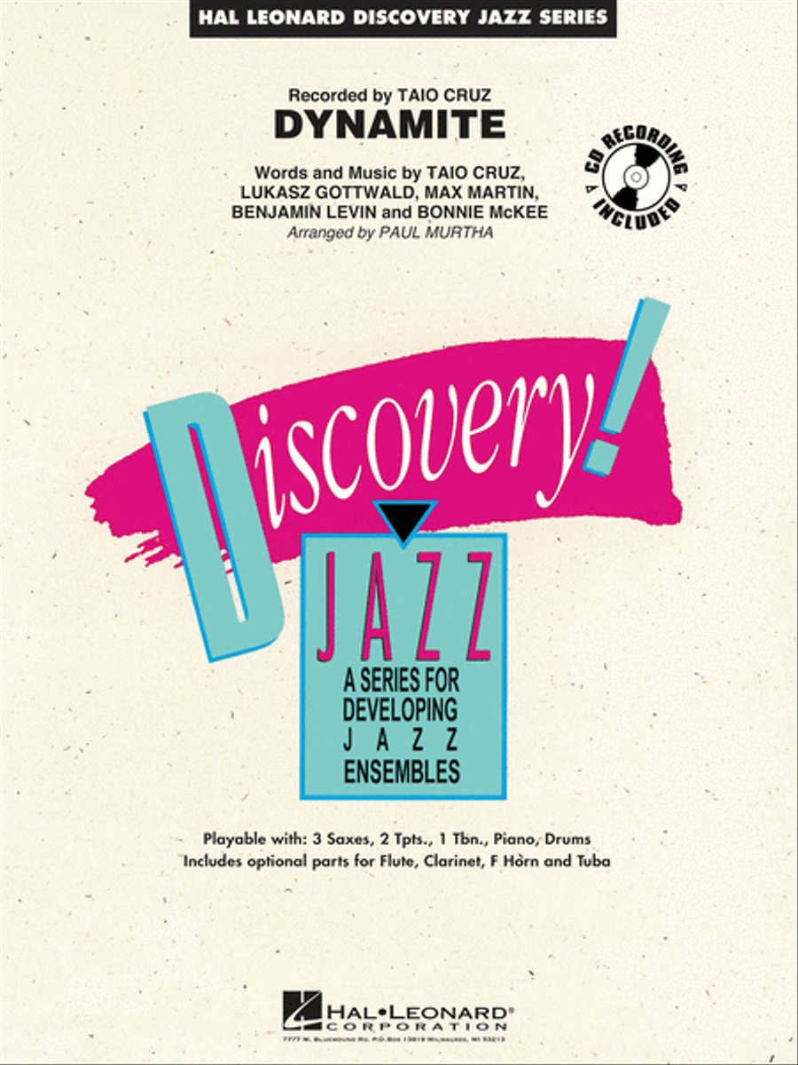 Dynamite Jazz Ensemble scores gallery preview page 1