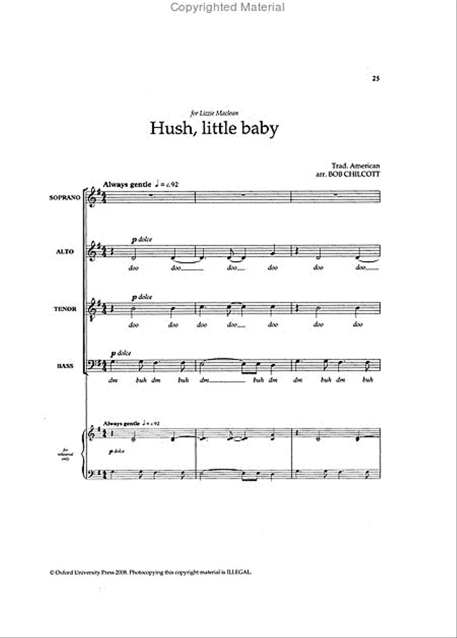 Jazz Folk Songs for Choirs 4-Part scores gallery preview page 3