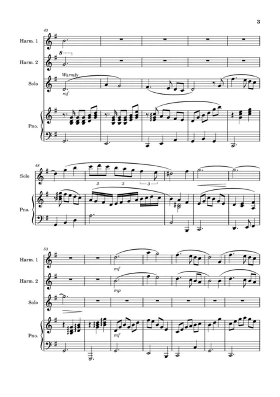 Moon River Small Ensemble scores gallery preview page 3