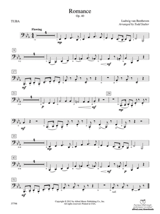 Romance, Op. 40: Tuba