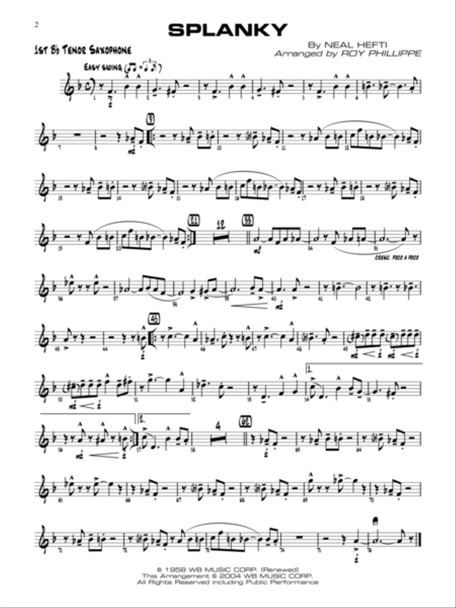 First Year Charts Collection for Jazz Ensemble Jazz Ensemble scores gallery preview page 3