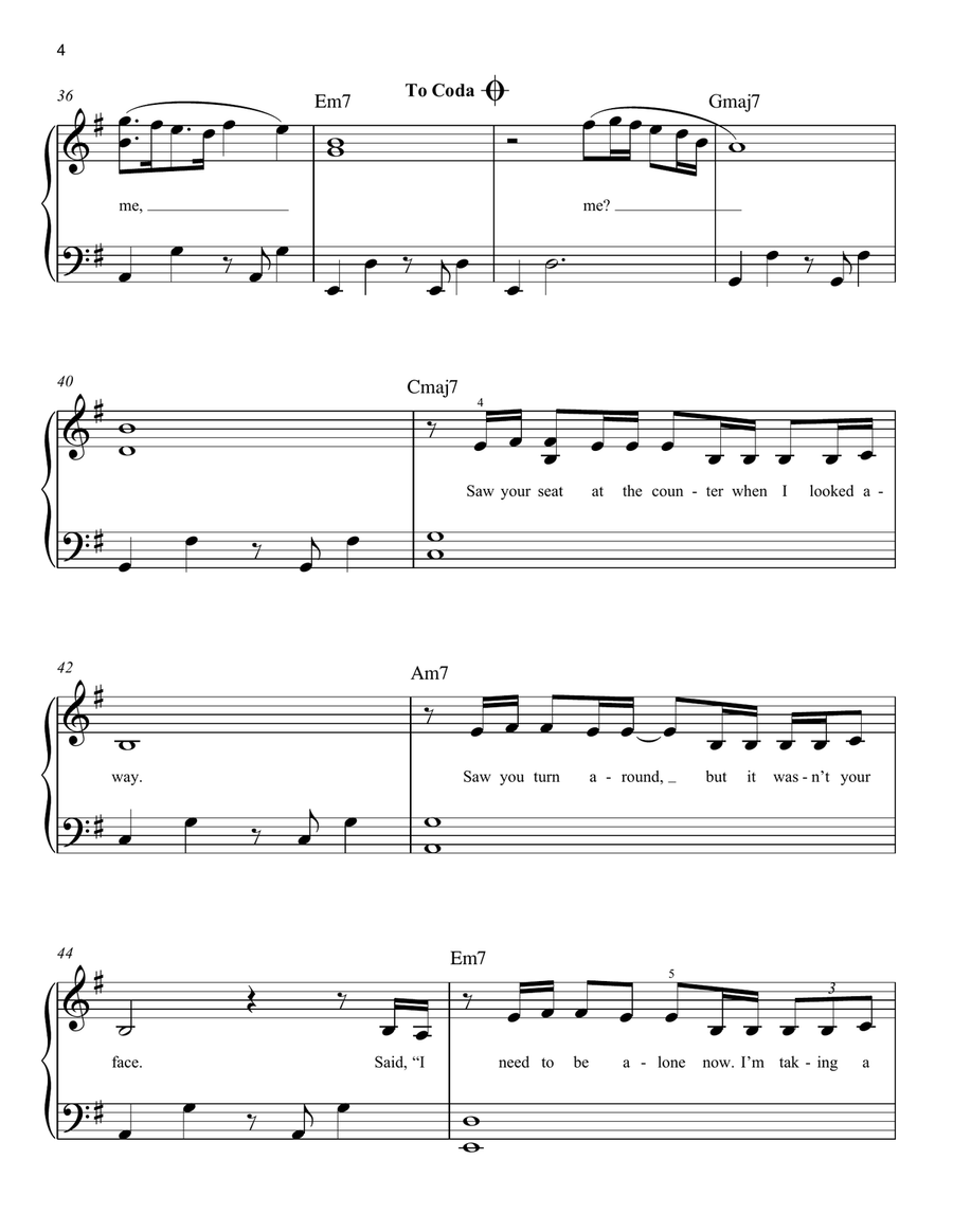 CHIHIRO Easy Piano scores gallery preview page 4