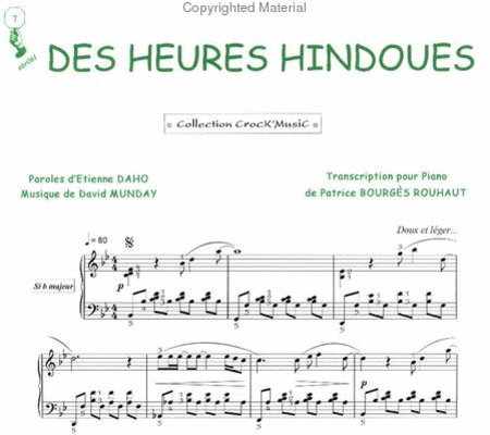 Des heures hindoues (Collection CrocK'MusiC) image number null