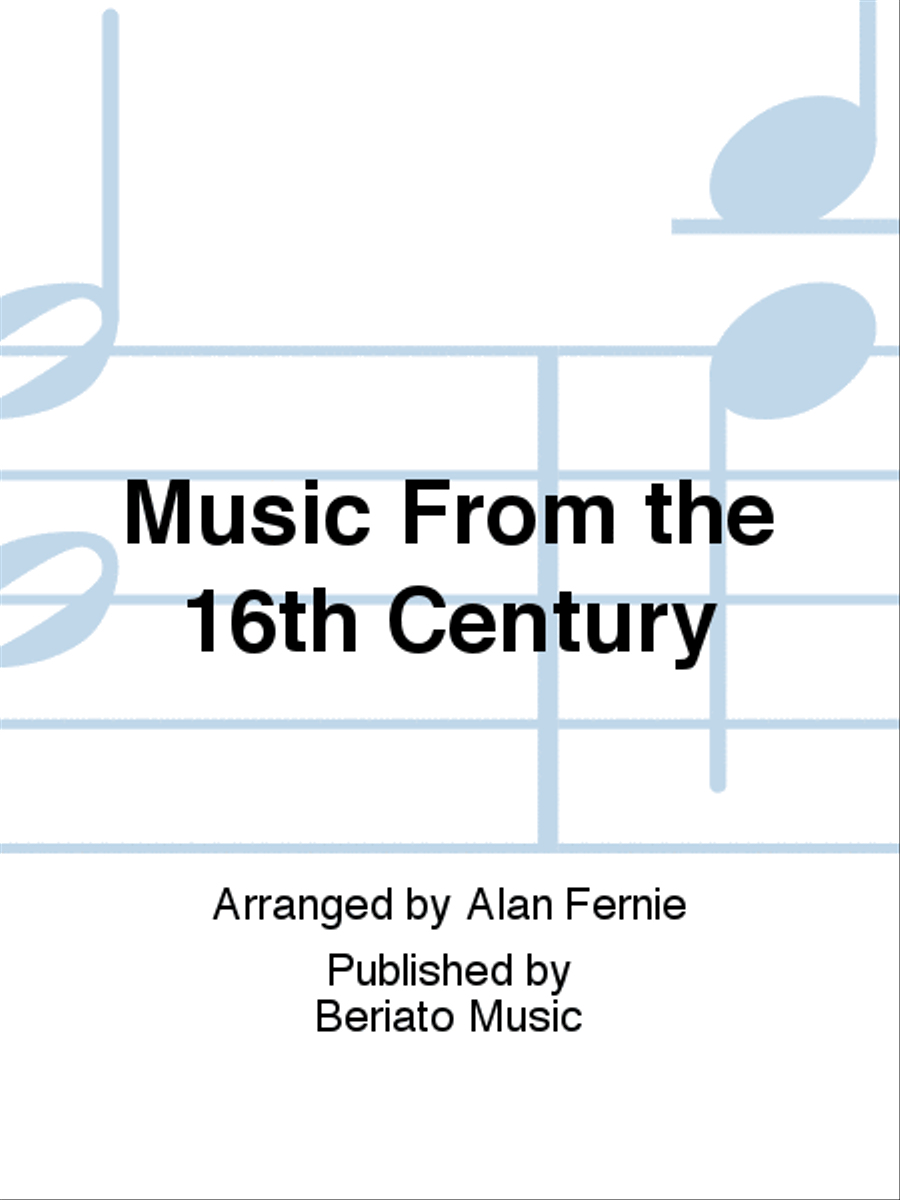Music From the 16th Century Brass Quartet scores gallery preview page 1