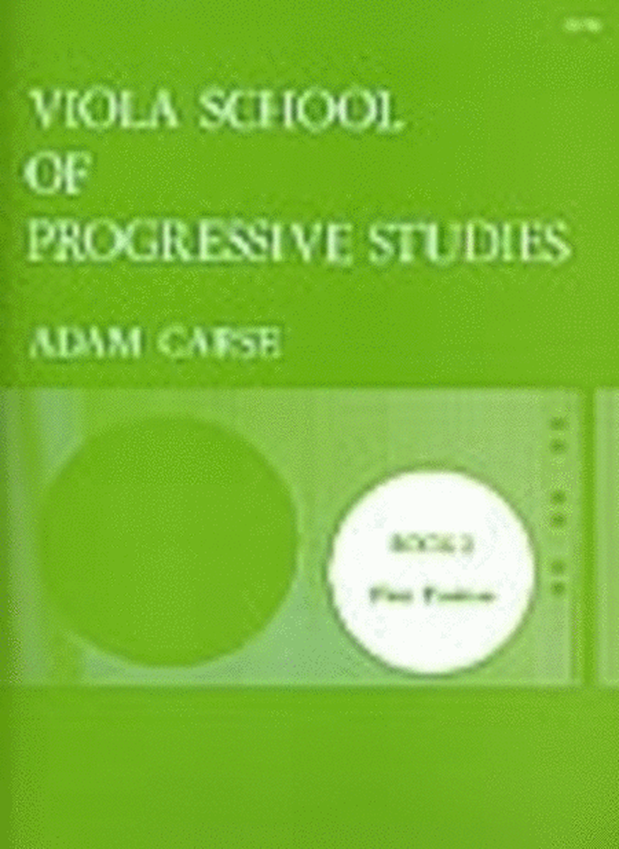 Viola School Progressive Studies Book 2