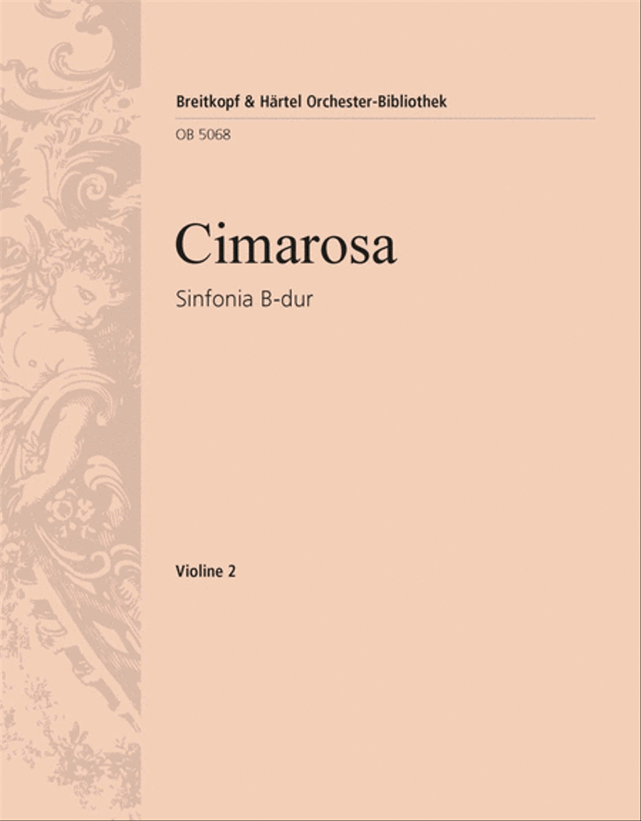 Sinfonia in Bb major Sinfonia in Bb major Orchestra scores gallery preview page 1