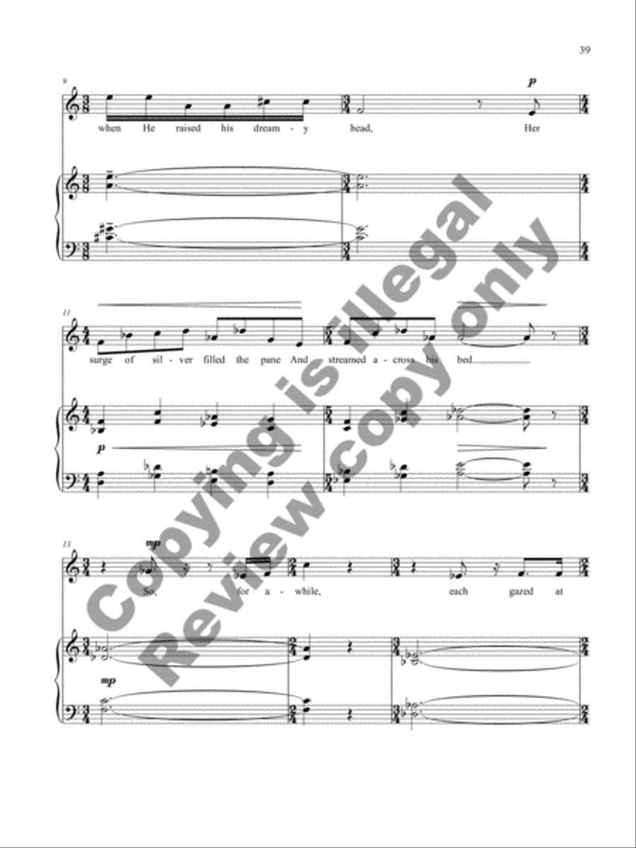 Peacock Pie Tenor Voice scores gallery preview page 19