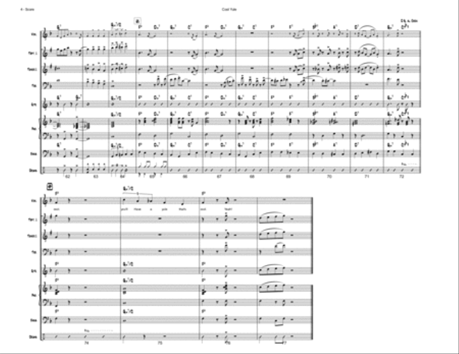 Cool Yule Small Ensemble scores gallery preview page 4