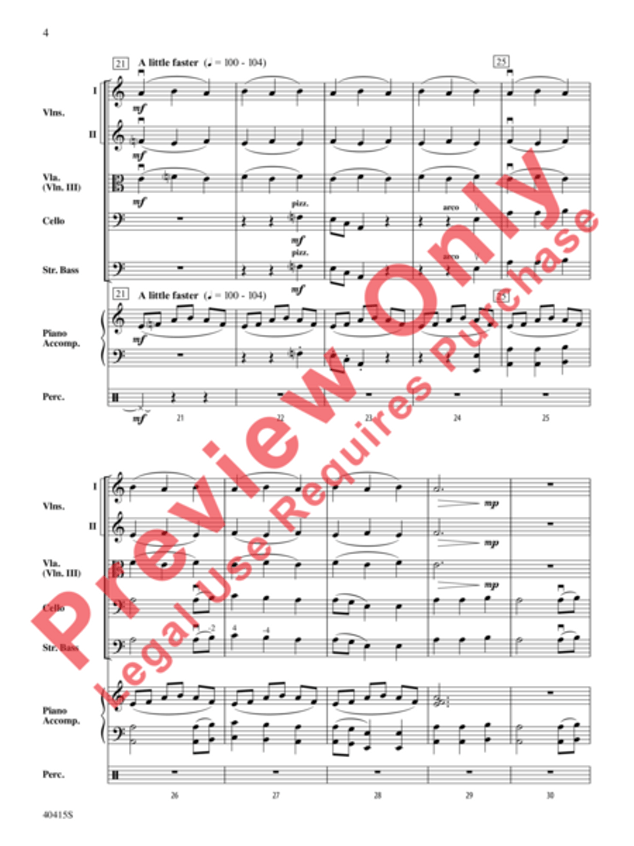 Ghost Ship by Michael Story String Orchestra - Sheet Music page 5