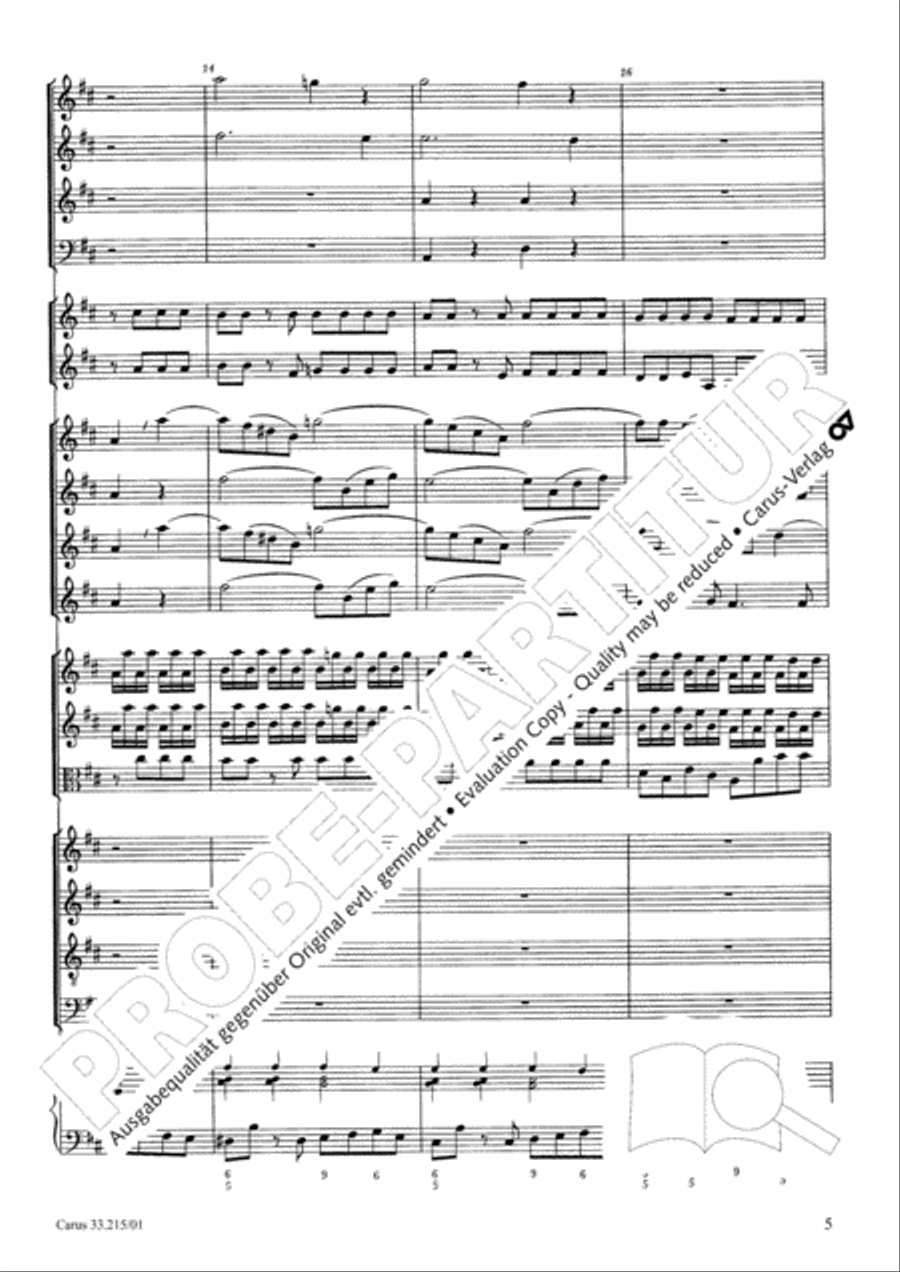 Magnificat Magnificat 4-Part scores gallery preview page 14
