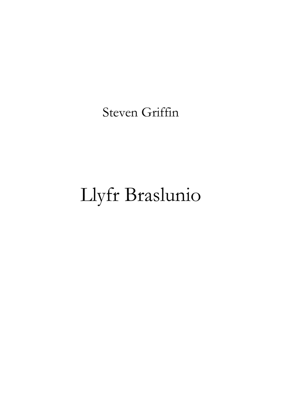 Llyfr Braslunio Piano Solo scores gallery preview page 1