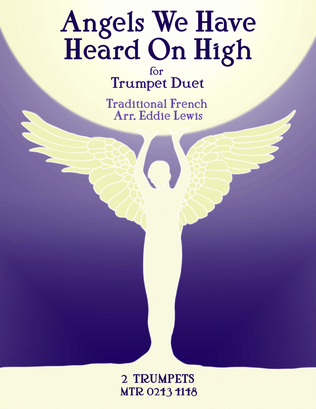 Book cover for Angels We Have Heard on High Trumpet Duet