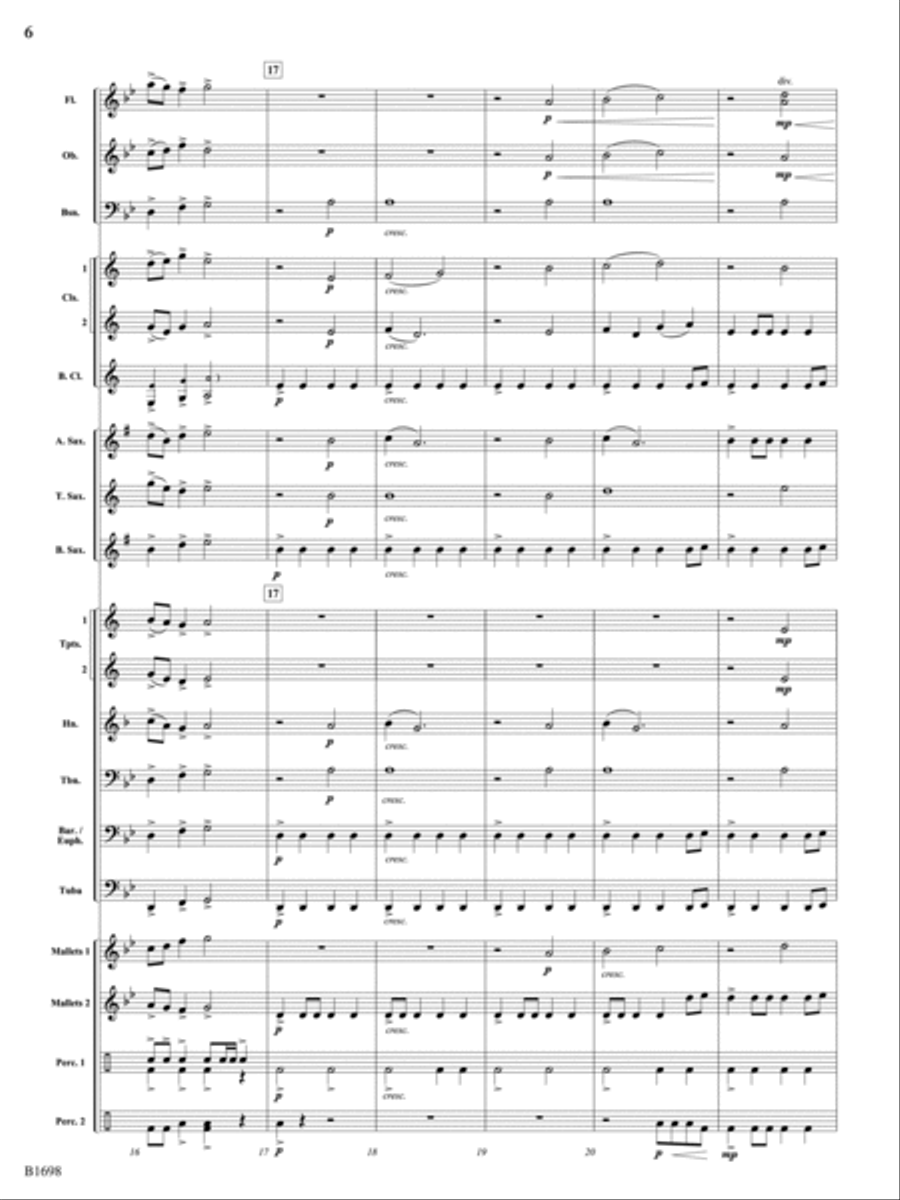 Shadow of the Longship: Score Concert Band scores gallery preview page 6