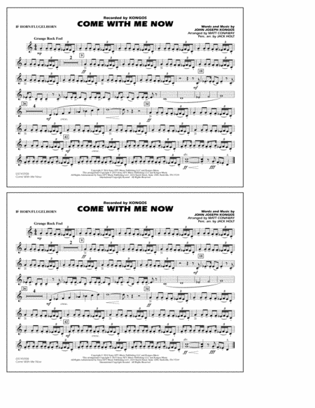 Come with Me Now - Bb Horn/Flugelhorn