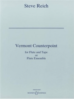 Book cover for Vermont Counterpoint