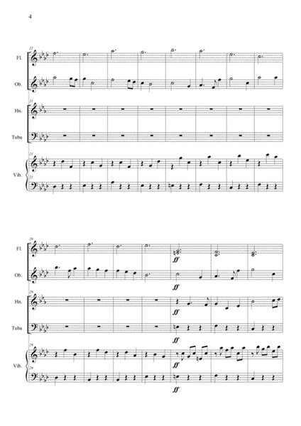 LULLABY FOR CECILIA - Tagliabue - Per Flauto, Oboe, Corno in F, Tuba e Vibraphone image number null