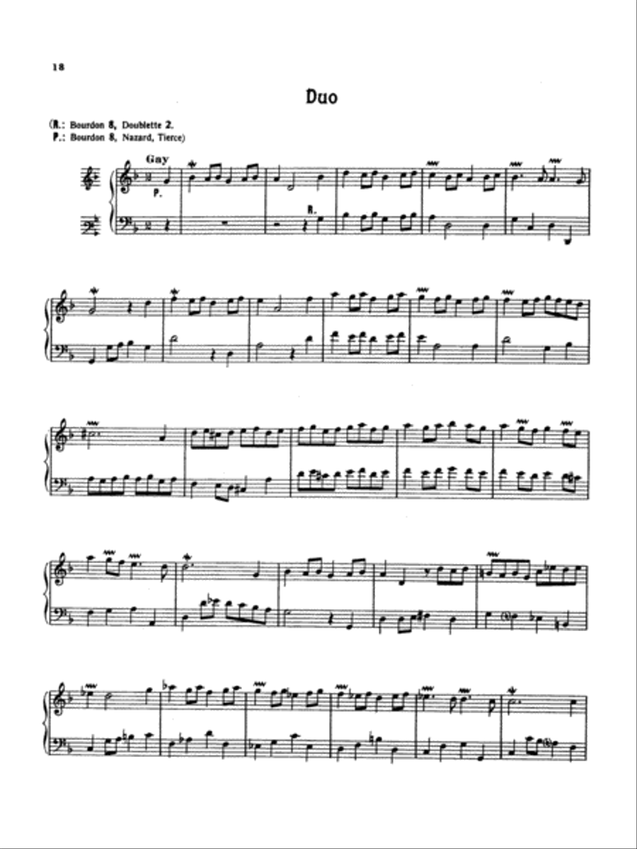 Clerambault: Organ Book Organ scores gallery preview page 1