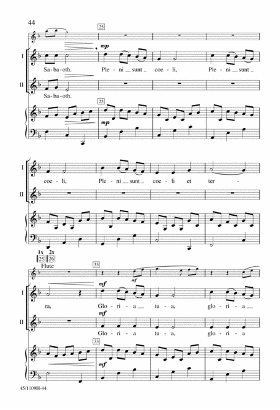 In Concert! for 2-part Choirs 2-Part scores gallery preview page 45