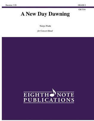 Book cover for A New Day Dawning
