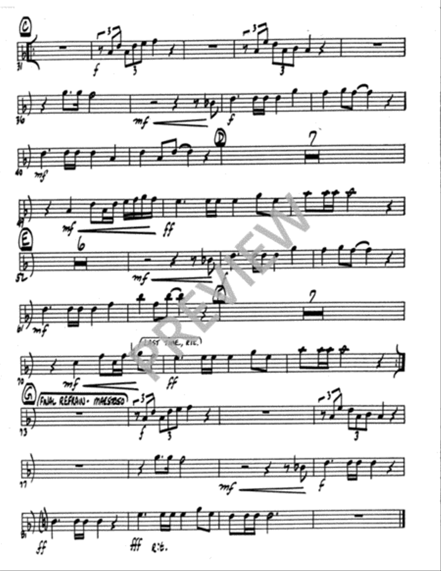Go Up to the Altar of God - Instrument edition Handbell Choir scores gallery preview page 9