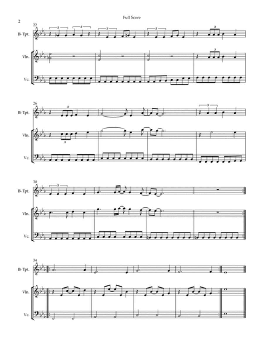 Enjoy The Silence Small Ensemble scores gallery preview page 2