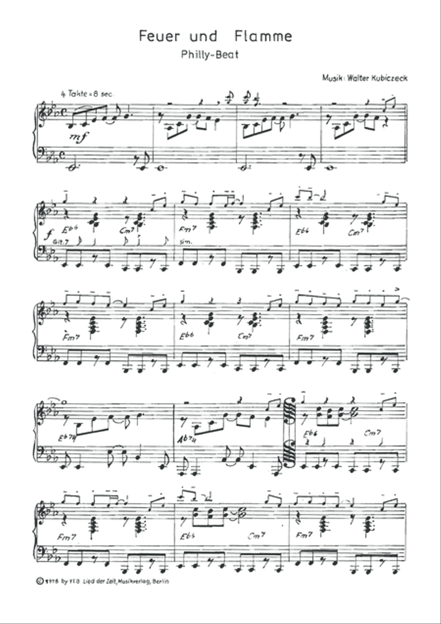 Feuer und Flamme Feuer und Flamme Saxophone scores gallery preview page 3