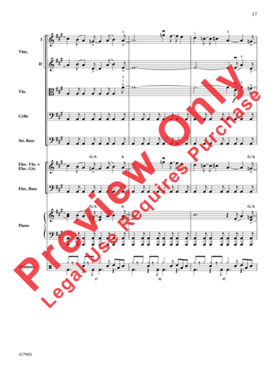 Siberian Sleigh Ride Siberian Sleigh Ride String Orchestra scores gallery preview page 10