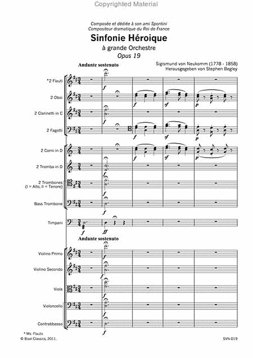 Symphonie heroique e grand orchestra, Opus 19