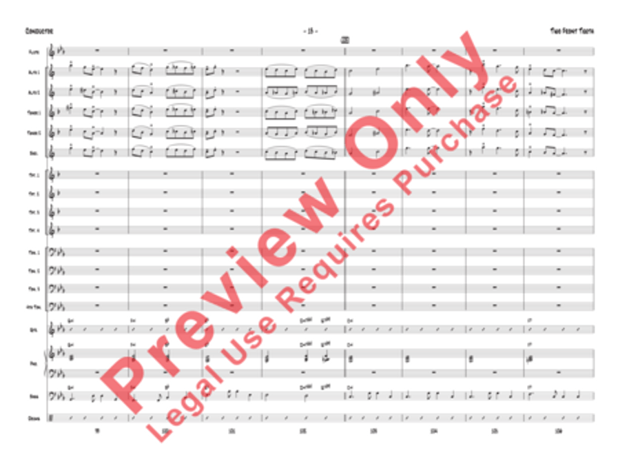 Two Front Teeth Jazz Ensemble scores gallery preview page 36