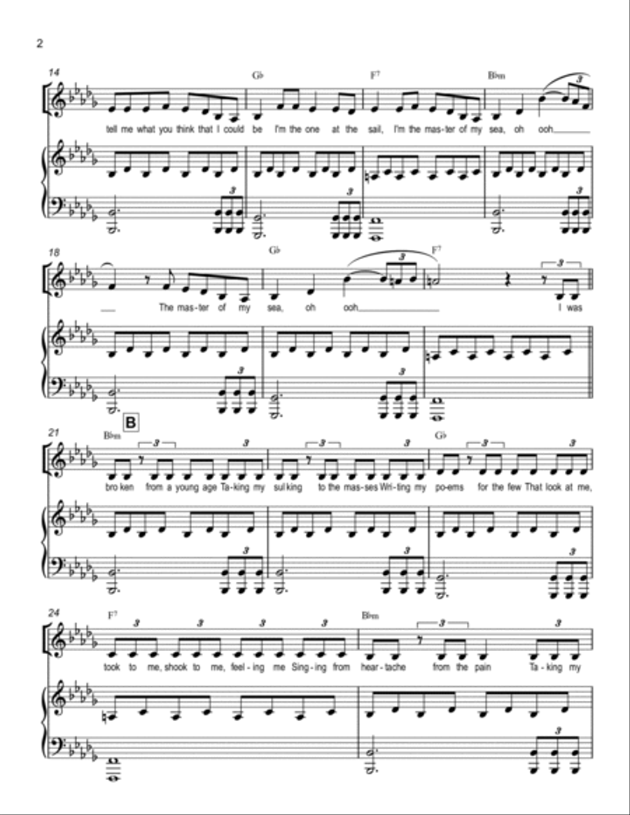 Believer Believer Voice scores gallery preview page 2
