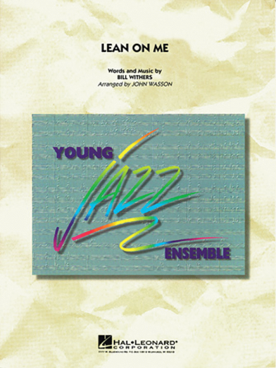 Lean on Me Jazz Ensemble scores gallery preview page 1