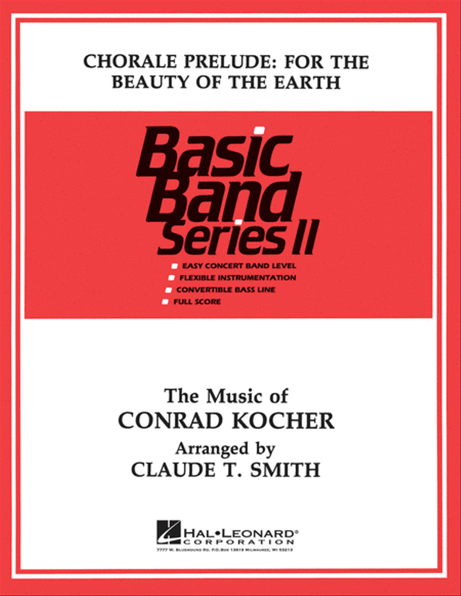 Chorale: For the Beauty of the Earth Concert Band scores gallery preview page 1