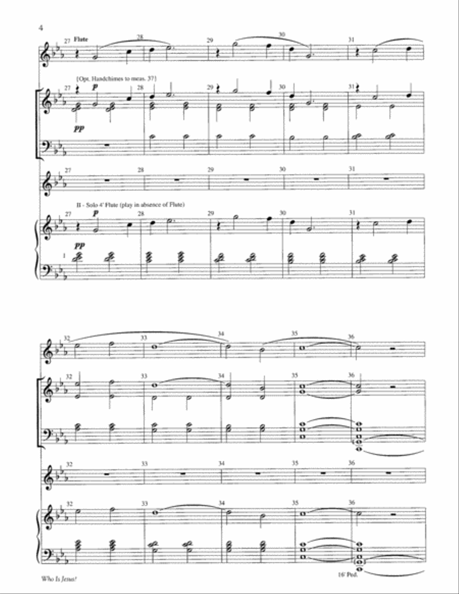 Who Is Jesus? Who Is Jesus? Choir scores gallery preview page 4