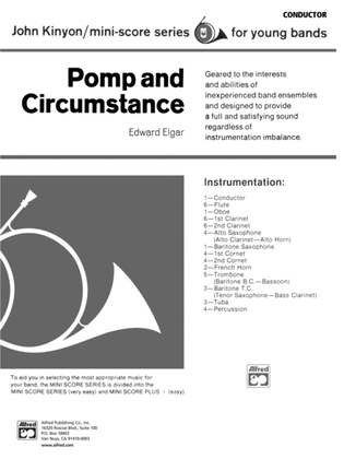 Book cover for Pomp and Circumstance: Score